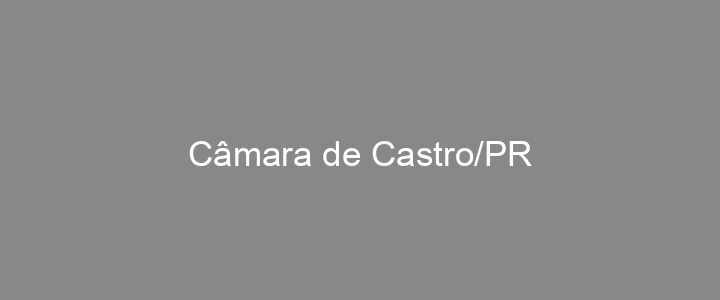 Provas Anteriores Câmara de Castro/PR
